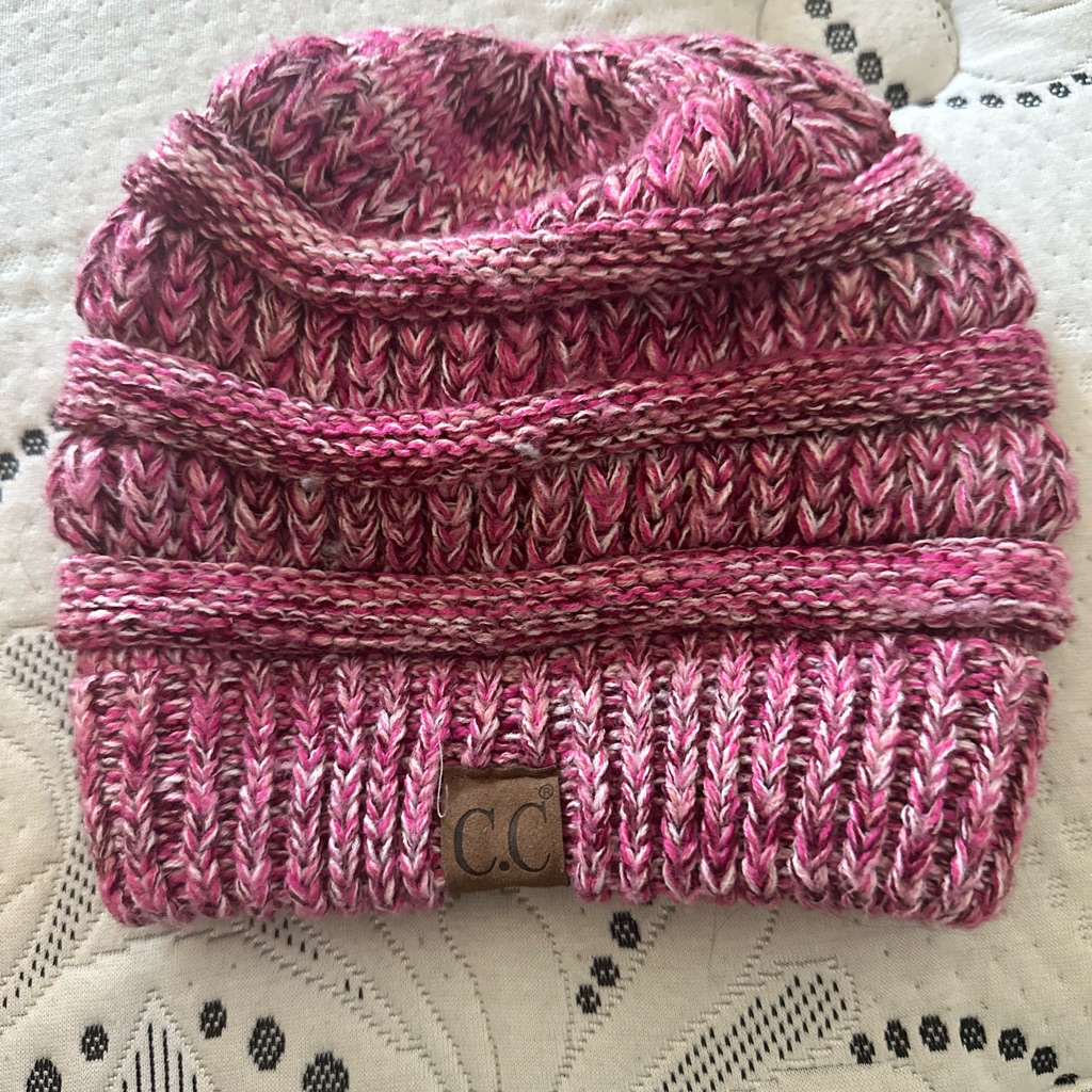 C.C Pink Beanie